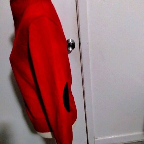 Tommy Hilfiger Red High Neck Sweater Size 12 -14 - Picture 3 of 5